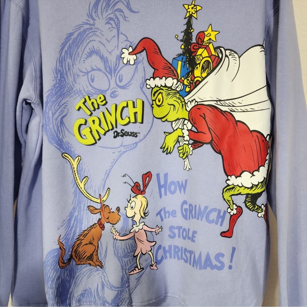 The Grinch '' How the grinch stole Christmas!'' XXS sweatshirt - Picture 3 of 4